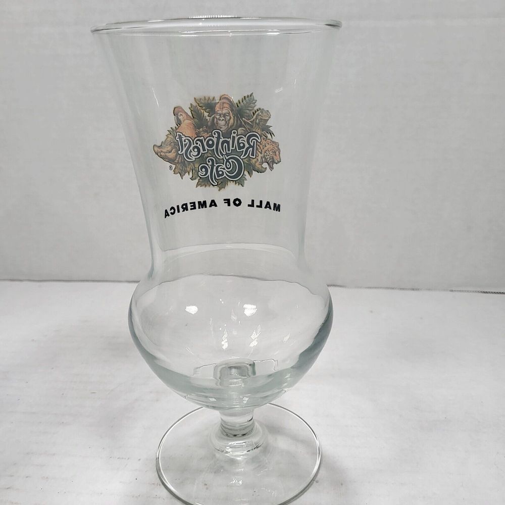 Rainforest Cafe Mall of America Souvenir Collectible‎ Glass in Box - Picture 5 of 6